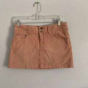 Vintage American Eagle corduroy mini skirt